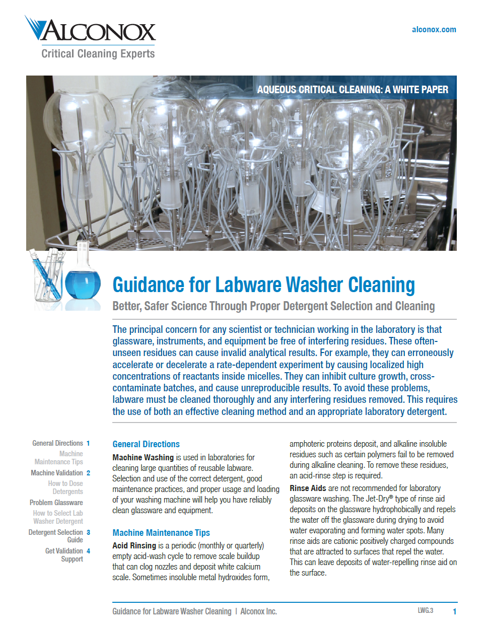 Guide to Laboratory Cleaning